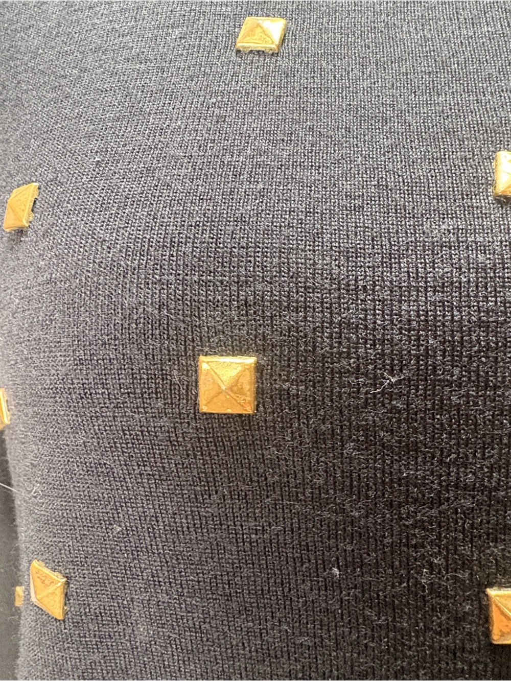 Vintage Outlander Studded Sweater Sz Sm-M - Picture 3 of 9